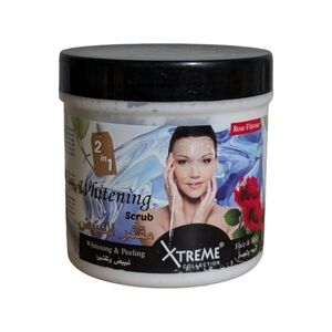 Xtreme Collection rose Whitening Face And Body Scrub 2in1